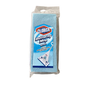NWT Clorox Butterfly Mop Refill Antimicrobial Sponge Replacement